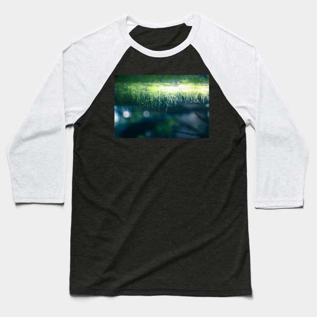 Abstract Underwater Photo print. Baseball T-Shirt by CreativeJourney